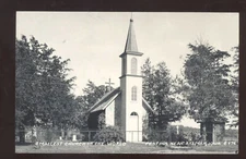 RPPC FESTINA NEAR CALMAR IOWA WORLD'S SMALLEST CHURCH REAL PHOTO POSTCARD