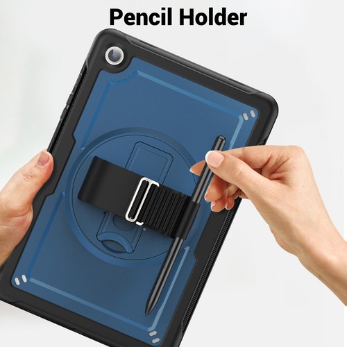 Funda resistente duradera a prueba de golpes con bandolera/correa de mano para Samsung Tab A9+/A9 - Imagen 39 de 80