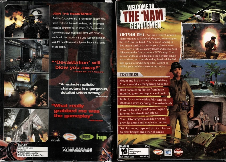 Marine Heavy Gunner Vietnam & Devastation Resistance Breeds Revolution Pc New XP - Image 2 of 2