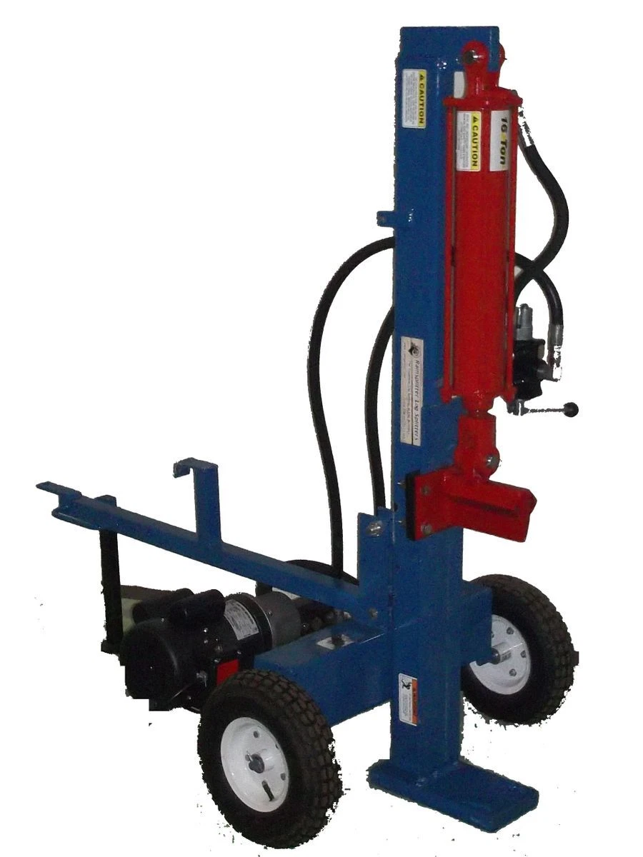 16 Ton horizontal vertical with 1.5HP Electric Motor Ford Blue