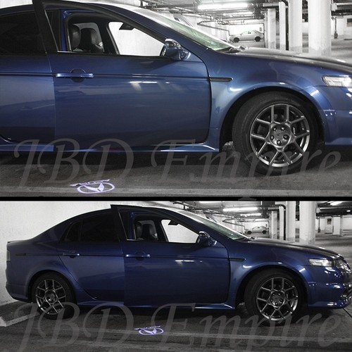 For Acura TL 2004-2008 LED Laser Door Logo Ghost Shadow Projector Lights UA6 UA7 - Picture 7 of 12