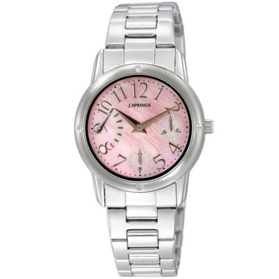 J.SPRINGS LADIES WATCH BLL010 Stainless Steel Band Retrograde Multi calendar