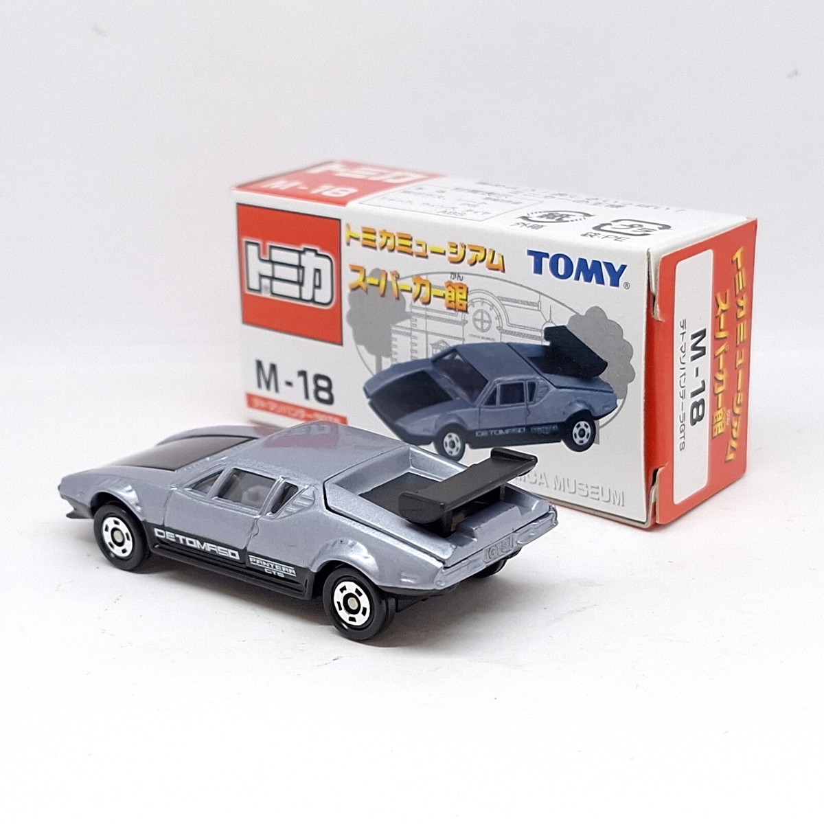 Tomica MUSEUM M-18 De Tomaso Pantera GTS 1/61 TOMY NEW 10 | eBay