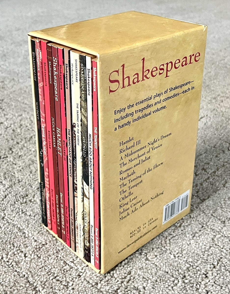 Twelve Plays by Shakespeare (Dover Thrift Editions) Box Set