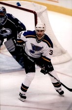 PF40 2001 Original Photo PAVOL DEMITRA NHL ICE HOCKEY ST LOUIS BLUES RIGHT WING
