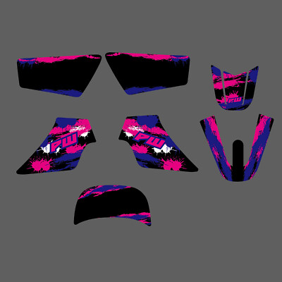 KALAIR GFX Graphics Kit For Yamaha PW50 (1990-2023) – Blazing Series Magenta, Custom Name/Number