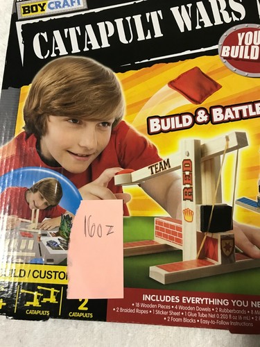 Catapult Wars Bausatz, Holzbauspielzeug, Horizon Group, nur einmal bespielt! - Bild 3 von 3