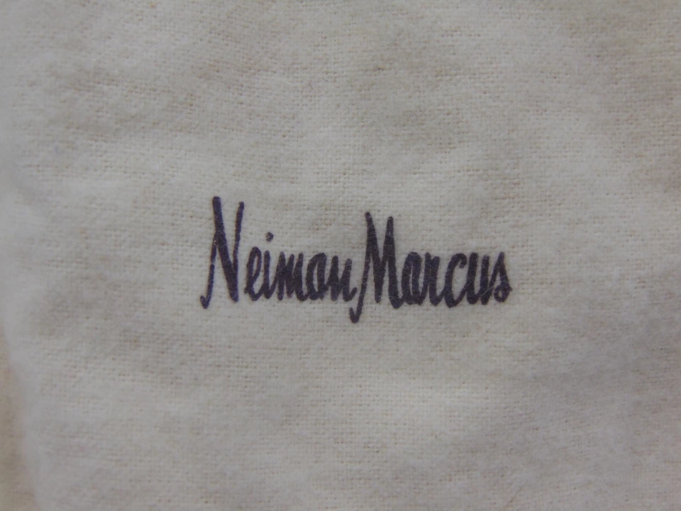 Bolso de Mano Larisa Barrera Monedero Cuentas Tono Dorado Mango Mezcla Piel Marrón 9" Largo Foto 2 de 4