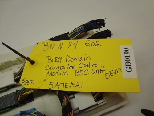 BMW X4 G02 Body Domain Control Module OEM 61355A7EA21 / 5A7EA21 GB0190 - Picture 4 of 4
