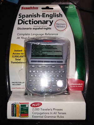 Spanish-English Dictionary Franklin Model DBE-1470 Merriam-Webster