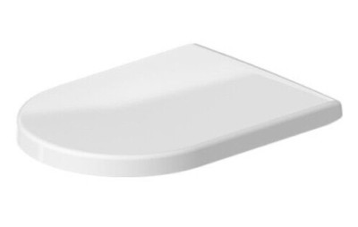 Duravit 0063390000 Slow Close Elongated Toilet Seat and Cover in White