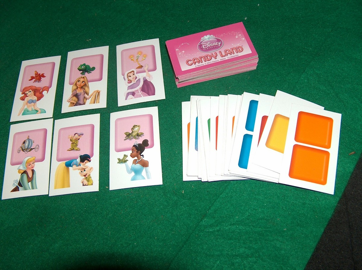 2012 Candy Land Disney Princess Edition Replacement parts
