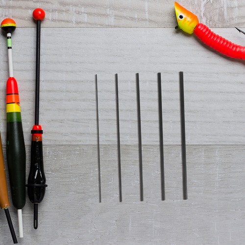 5pcs Carbon Fiber Fishing Rod Repair Inserts for Baitcasting and Spinning Rods - Picture 10 of 12