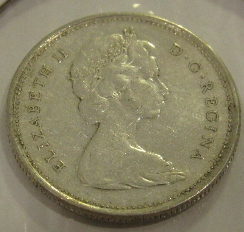 1968 Canadian Quarter 25 Cent 50% Silver Coin - Canada | eBay