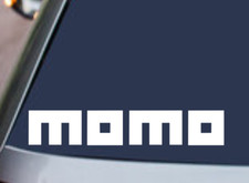 Momo Vinyl Decal Sticker Car Window Bumper Jdm Drift Racing Steering Wheel Logo