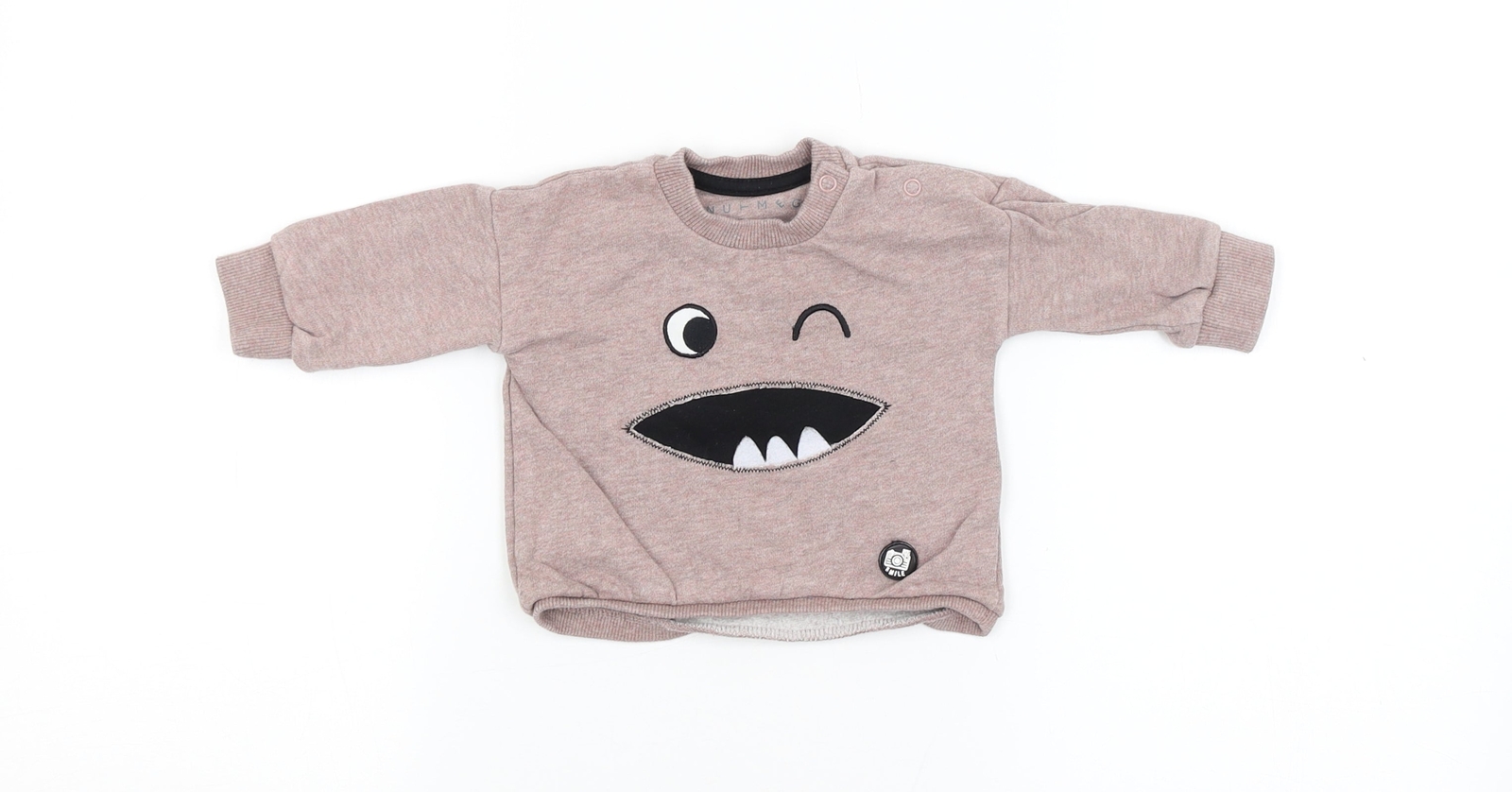 Nutmeg Baby Purple Cotton Blend Jumper Size 0-3 Months