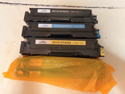 Toner for HP 201X CF400X Color Laserjet Pro MFP M277DW M277N M252N M252DW LOT