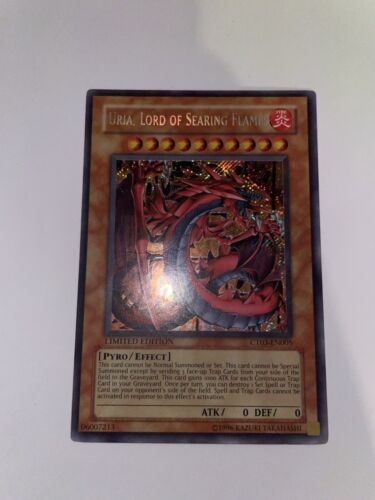 Yu-Gi-Oh - Uria, Lord Of Searing Flames - CT03-EN005 - Picture 1 of 23