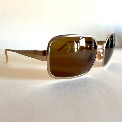 Original Oliver Peoples OP-523 62□18-120 Gold Titanium Fight Club