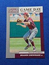 2019 Braden Shewmake ROOKIE RC Panini Contenders Draft Picks Game Day Ticket #5