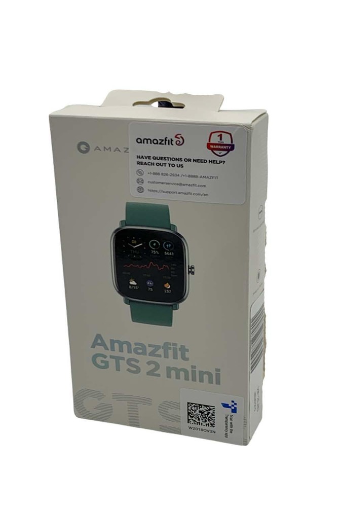 Amazfit GTS 2 Mini Health and Fitness Smartwatch Sage Green