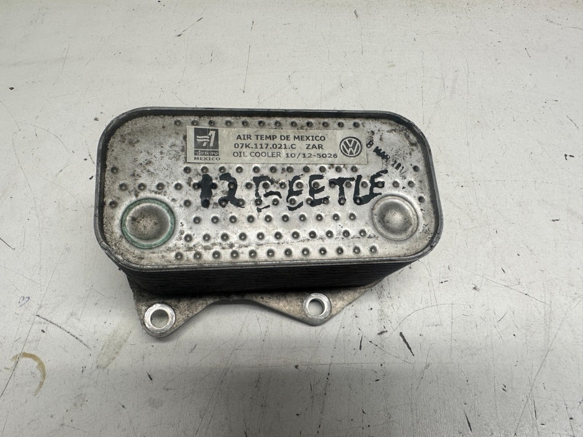 H309109 2012-2019 Volkswagon Beetle ENGINE OIL COOLER 07K117021