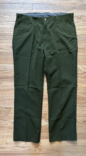 FSS Woodland Fire Fighting Army Green Pants Terry MFG VTG 44x34