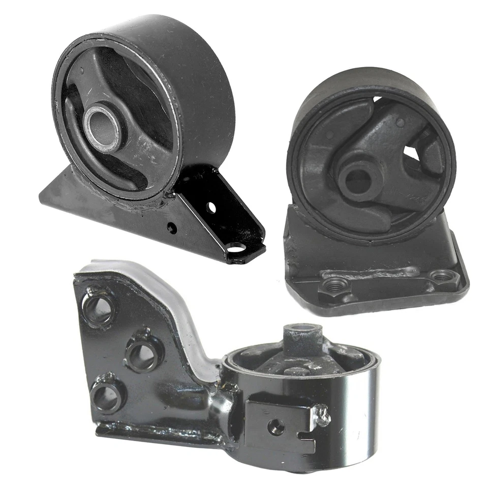 Para 1995 Eagle Summit 1.5L FWD motor automático e conjunto de montagem trans 3 peças - Imagem 2 de 3