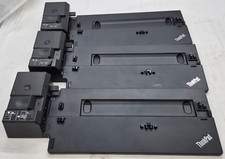 Mixed lot of 3 Lenovo ThinkPad Pro Docking Station Type AH and AJ - No Lock/Keys
