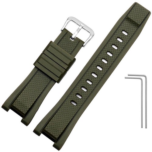 Correa de reloj de goma apta para Casio GST210 GST-W110/S130/B100/S100G/S110/410 - Imagen 23 de 46