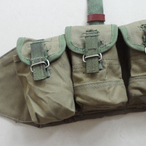 Chinese Army Type 85 SVD Ammo Pouch Mag Pouch Pack Canvas Bag Marked - Picture 4 of 8