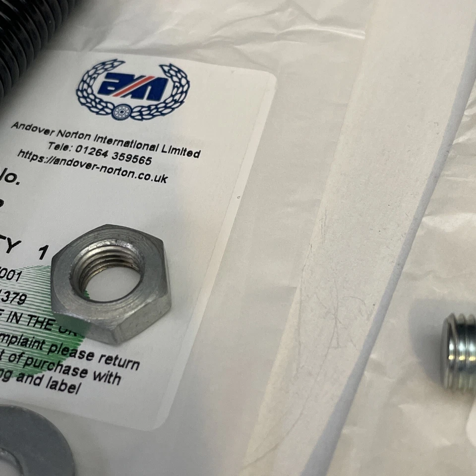 Norton Commando 750 850 Prop Soporte Lateral Perno Buje Resorte Kit 06-2592 06-2871 Foto 4 de 4