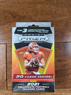 2021 Panini Prizm Draft Picks Football Hanger Box Brand New Factory Sealed   