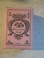 COLONIAL WILLIAMSBURG PINK SOAP GARDEN ROSEWATER PETALS FLORAL BAR NEW FLOWER