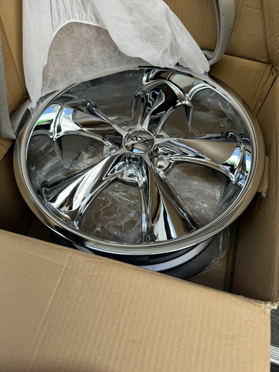 4 Wheels Foose F105 Legend 18x8.5 Offset +34 Bolt Pattern 5x114.3