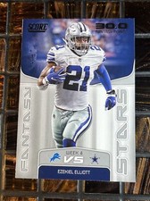 2019 Panini Score Football Ezekiel Elliott Fantasy Stars #FS-17 Dallas Cowboys