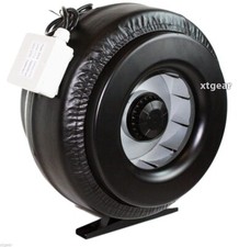 12" Inline 1200CFM Duct Fan Vent Exhaust Air Cooled Hydroponic Fan Blower