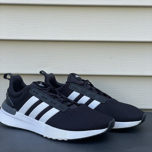 Adidas Mens Racer TR21 GW7963 Black Running Shoes Sneakers Size 10 | eBay