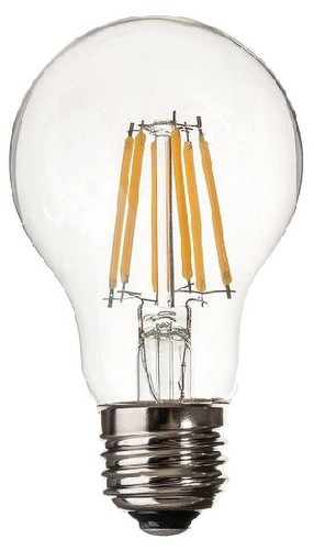 60W Equivalent Clear 5W LED Non-Dimmable 12 Volt Standard A19 4-Pack - Picture 3 of 4