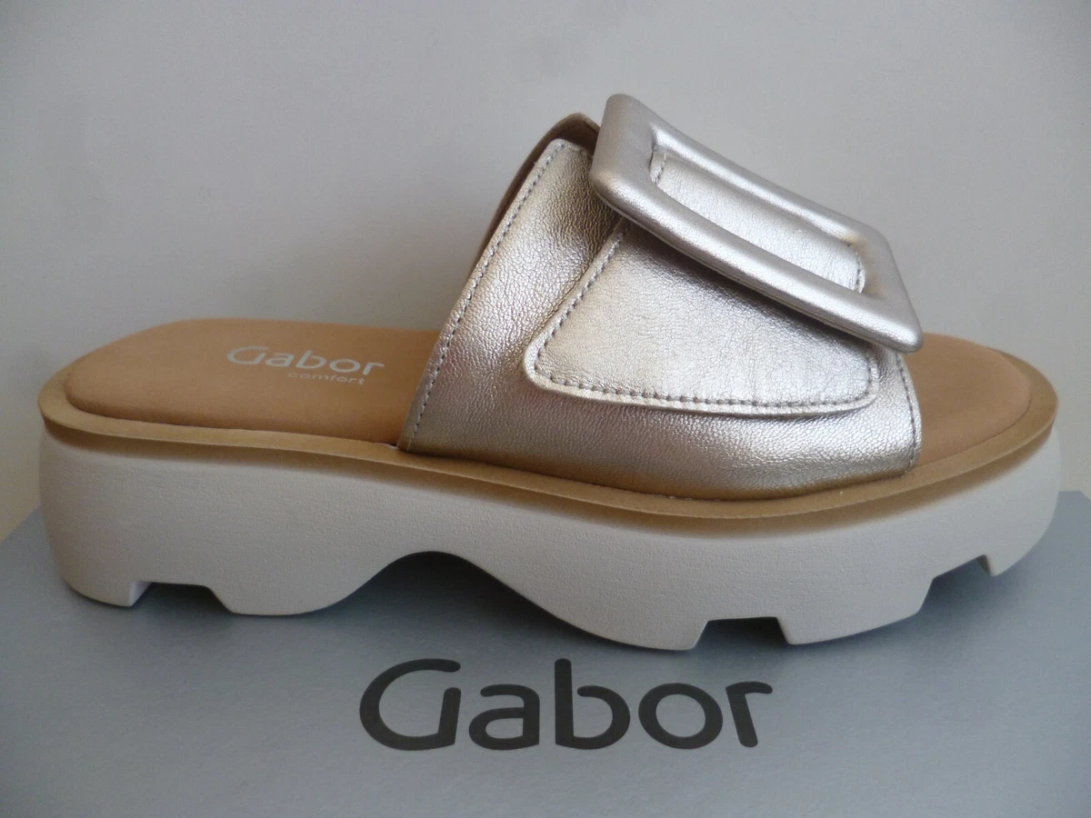 Ciabatte da donna platino con maxi-catena Italia Trend Wendy Ciabatte da donna platino con maxi-catena Italia Trend Wendy