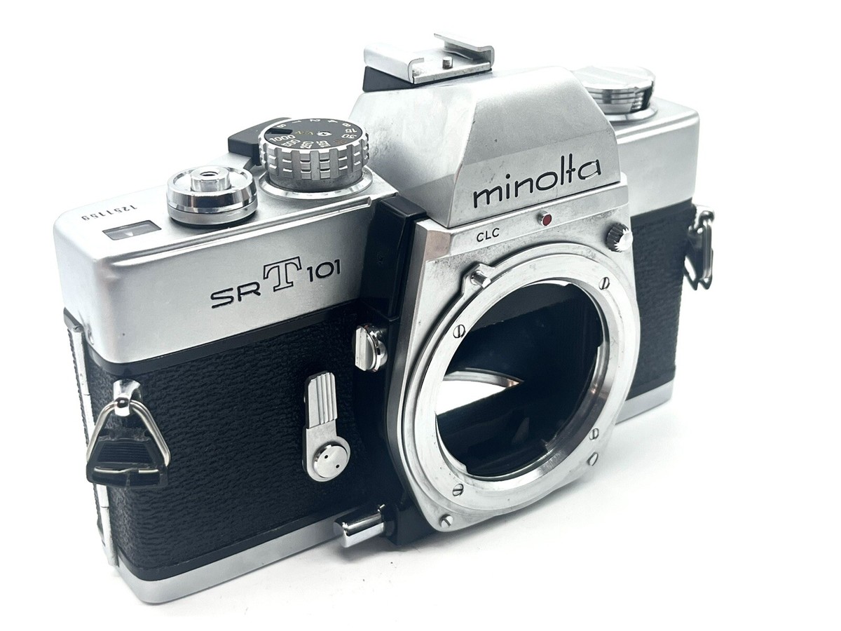 ミノルタSRT101 Exc+5] Minolta SRT 101 Film Camera Meter works New MD NMD