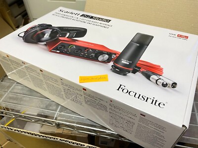 DTM・DAW FOCUSRITE Scarlett 2i2 Studio Pack gen3 Focusrite Scarlett 2i2 Studio 3rd Gen Recording Bundle