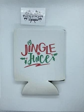 Jingle Juice Beer funny Christmas Novelty Can Cooler Koozie