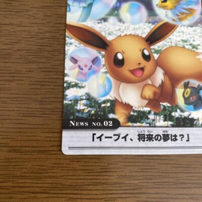 THE POKEMON WEEKLY ポケモンウイークリーカード　18枚セット ZUKAN Carddass THE POKÉMON WEEKLY NEWS No. 02 Eevee #2