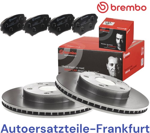 BREMBO Bremsscheiben + Beläge VORNE für TOYOTA RAV 4 II 1.8 / 2.0 4WD 2.0 D 4WD - Bild 2 von 12