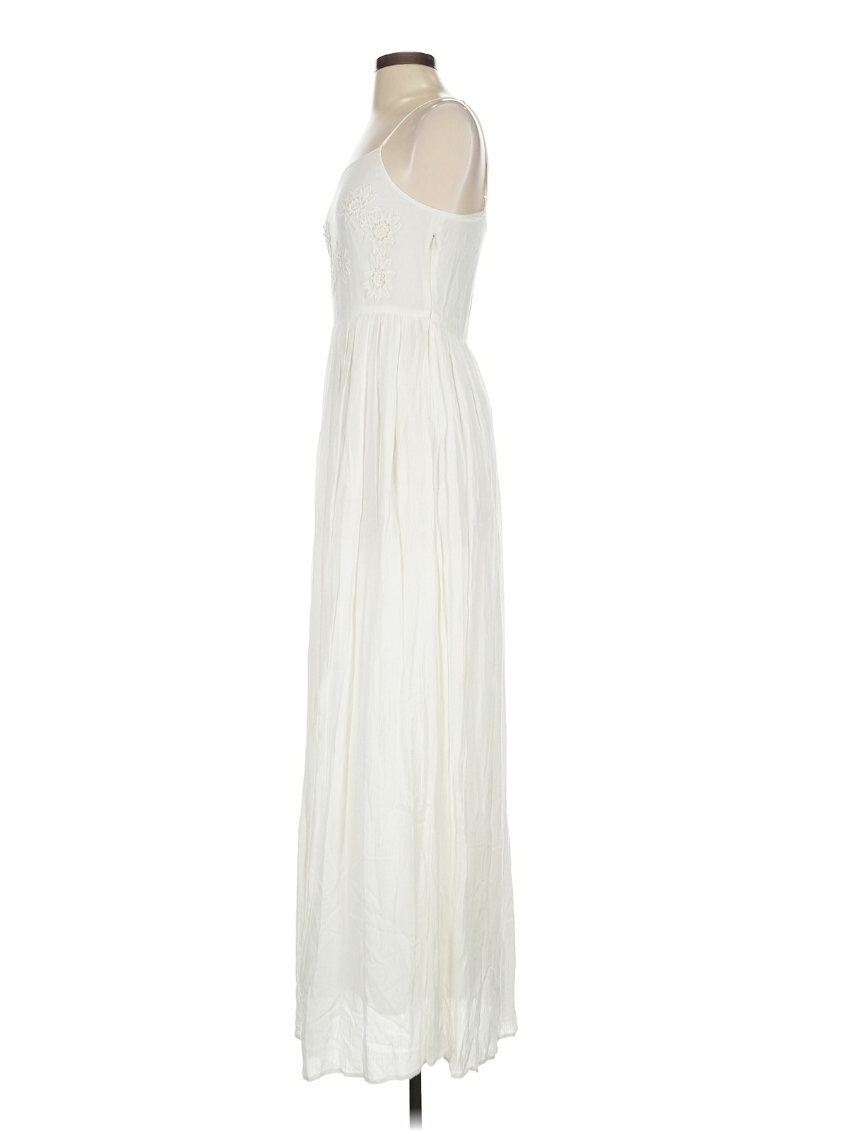 Mango Women Ivory Cocktail Dress 2 thumbnail 4