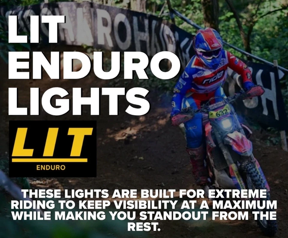 Faro LED KTM ENDURO/MX KTM EXC 2017-2023 NEGRO ILUMINADO ENDURO Foto 3 de 3