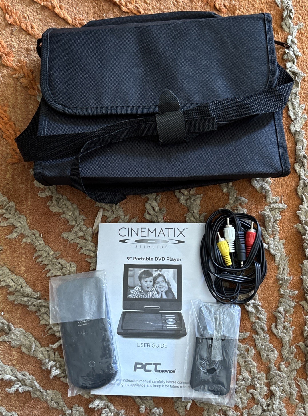 Cinematix Remote Control Accessories and Case For 9&rdquo; Porta
