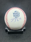 JORGE SOLER Signed Baseball ROMLB 2021 World Series Beckett WITNESS Autographed