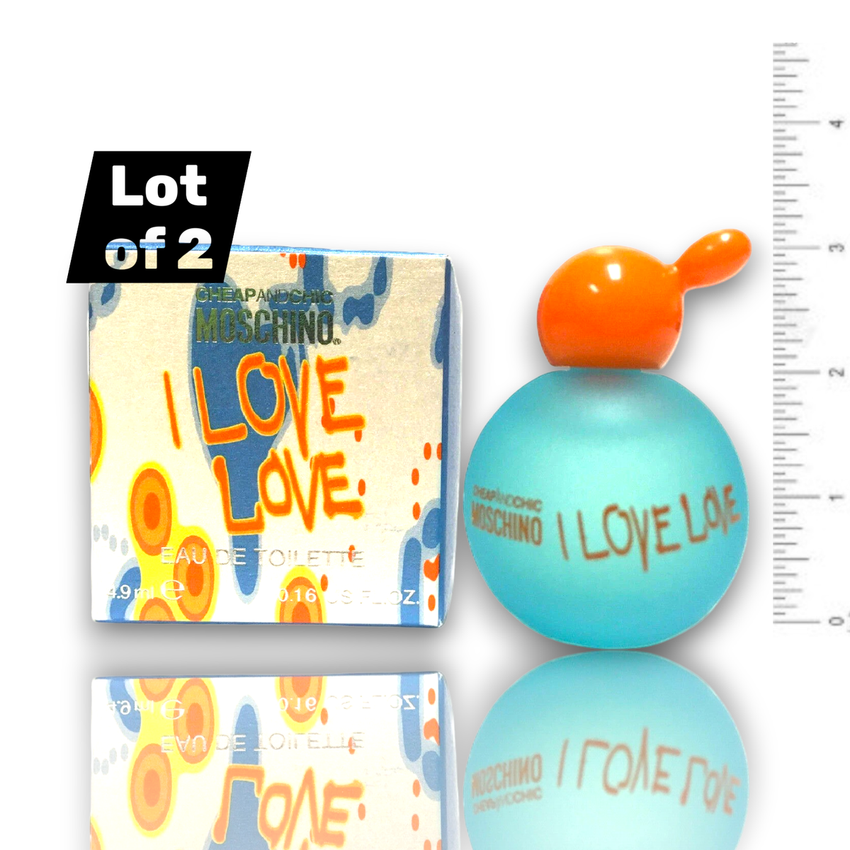 Cheap & Chic I Love Love by Moschino EDT 0.16 oz / 4.9 ml Mini